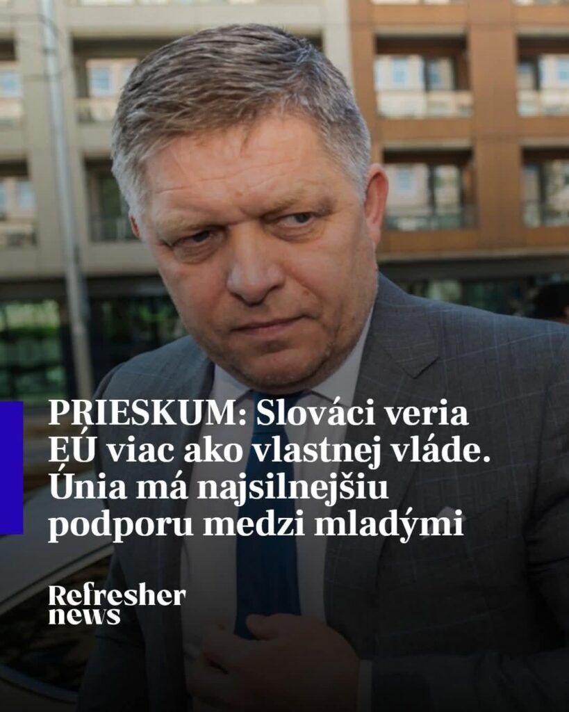 Die Menschen glauben der EU mehr als die Regierung