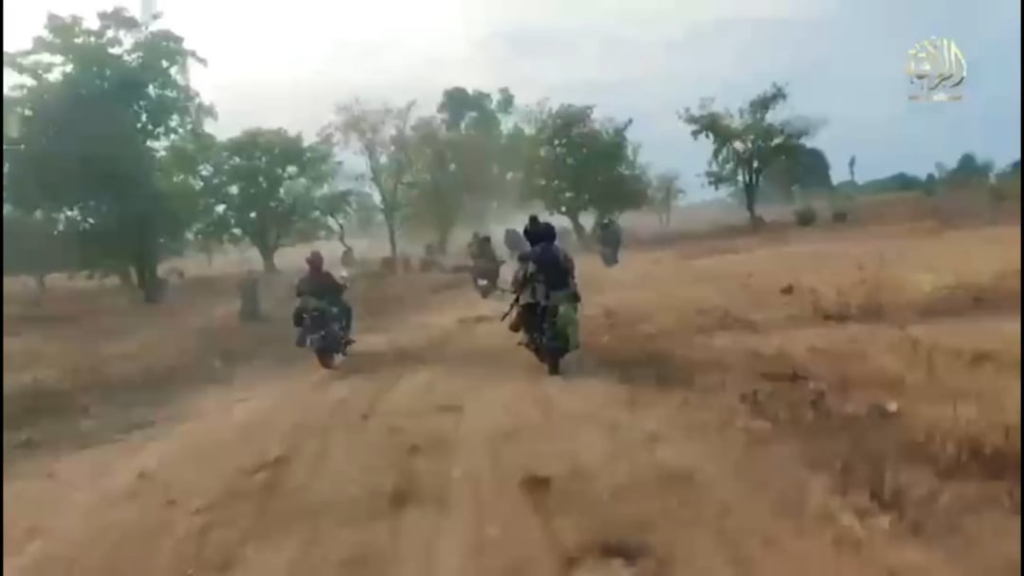 Jnim stürmte eine Burkina -Faso -Armee -Position auf Motorrädern und Drohnen, die Aufklärungen lieferten.