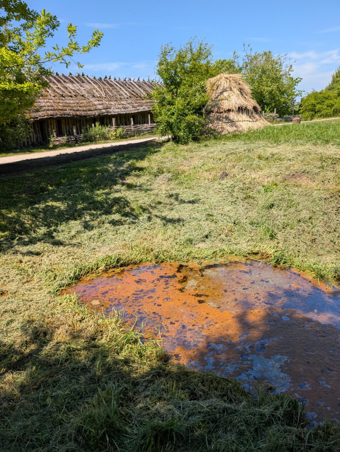 Polen, Biskupin. Ein Dorf und ein Kultspring vor 5.000 Jahren