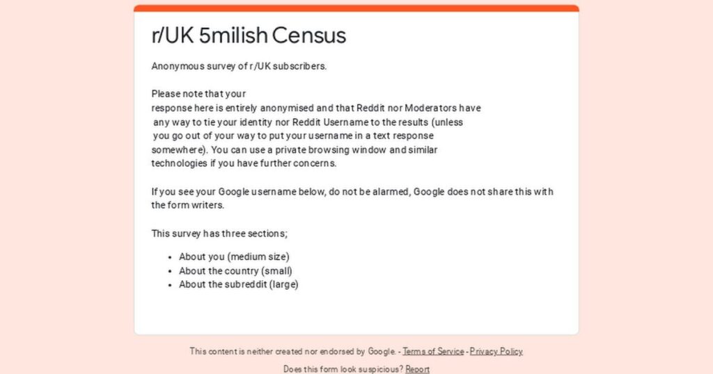 R/UK 5milische Volkszählung - jetzt geöffnet!