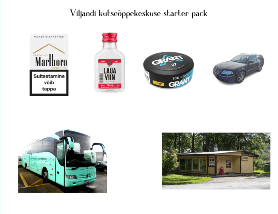 Viljandi Vocational Training Center Starterpack
