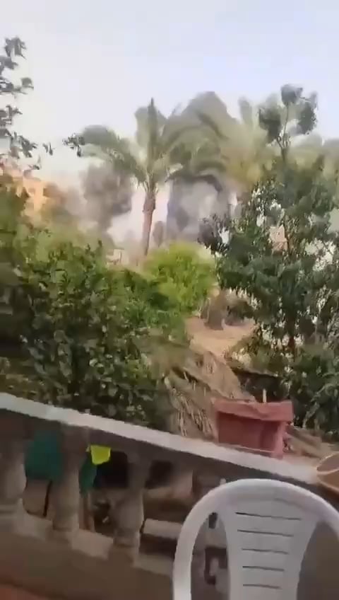 IDF -Luftangriffe auf der Hamas -Untergrundbefehls- und Kontrollstelle in Khan Yunis
