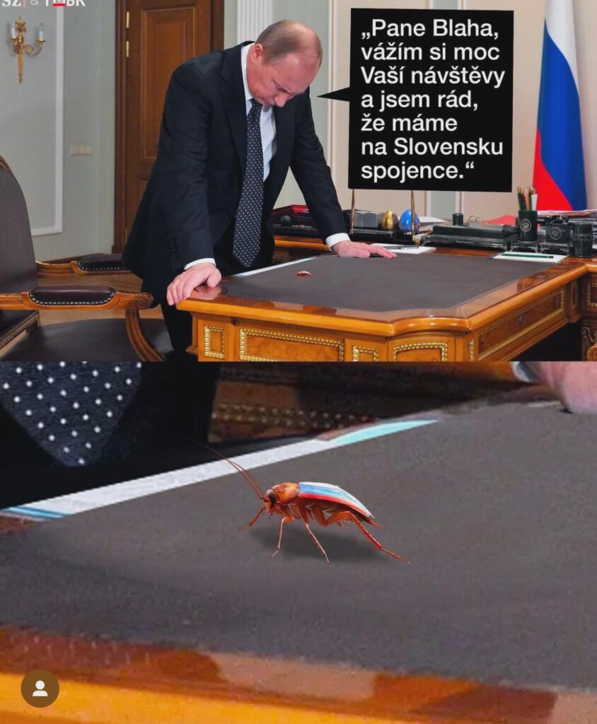 Blaha ist wieder auf Facebook. Bitte melden Sie sich, um die Eltern vor diesen russischen Wahnvorstellungen zu schützen.