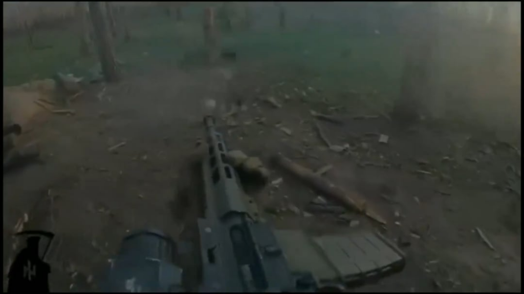 Die ukrainische Aufklärungsgruppe "Neptun" der 12. Spezialoperation Brigade "Azov" der NGU stürmte russische Gräben im strengen Wald in Luhansk. [Published 12.05.2025]