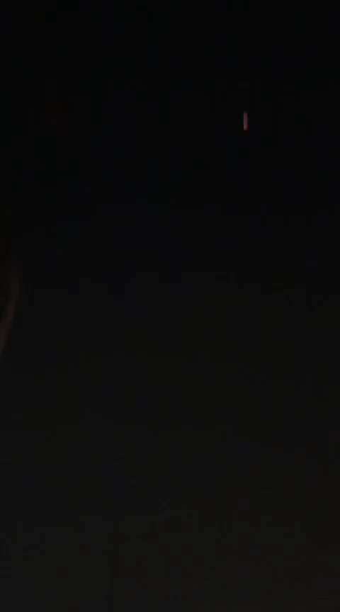 Ziemlich klares Video, das ein Abfangen einer Houthi -Rakete im Himmel Israels zeigt