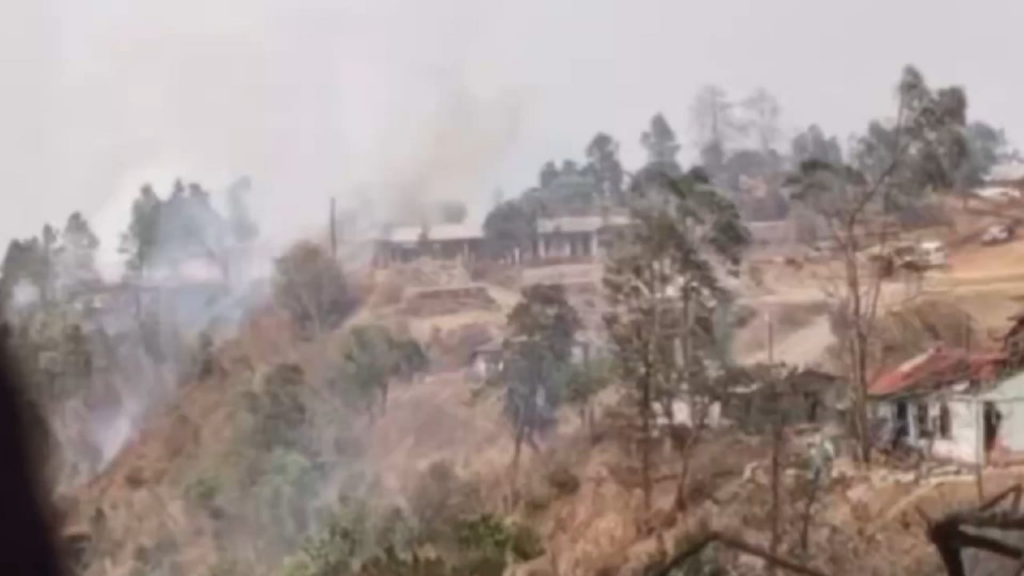 Myanmar (Burma)- Zusammenstellung von Rebellen, die in Chin State, Bago Region, Shan State und Sagaing Region kämpfen (Dezember 2024-Mai 2025; Musik aus Quellen)