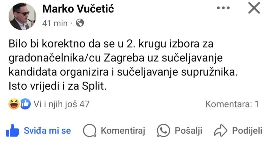 Marko Vučetić über die Organisation von Ehepartnern in Split und Zagreb