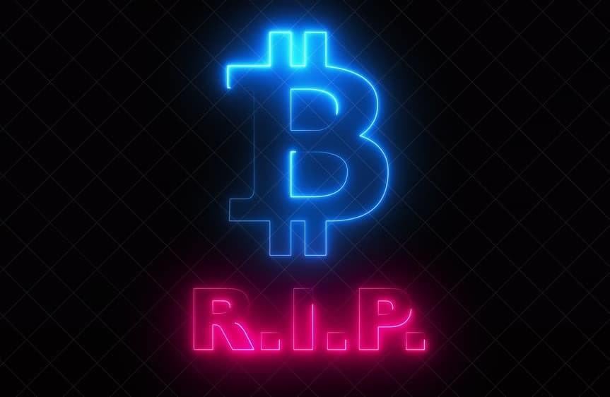 Bitcoin wurde im Jahr 2025 öfter als "tot" erklärt als alle 2024