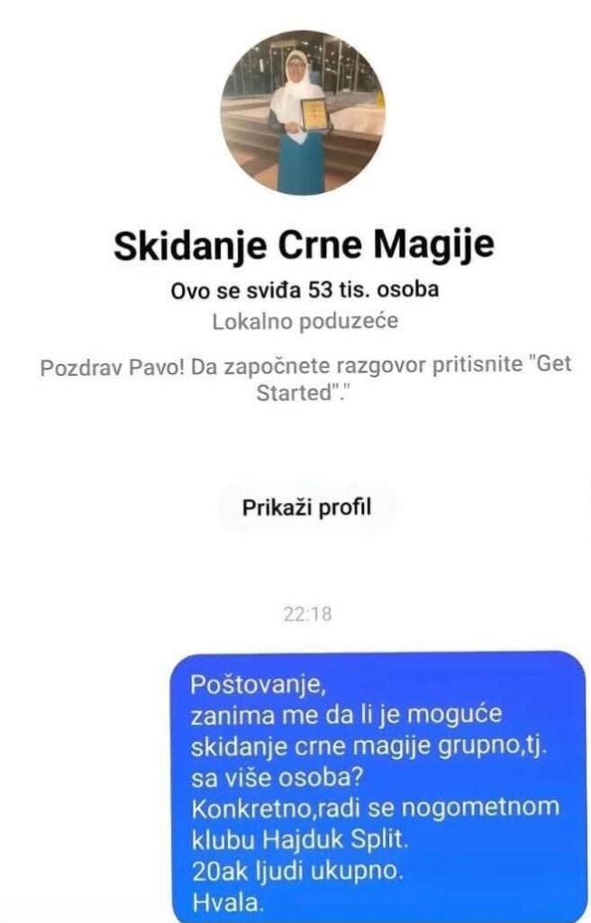 In Hajduk nahmen sie die Niederlage ziemlich ernst und bekamen sofort einen Job!