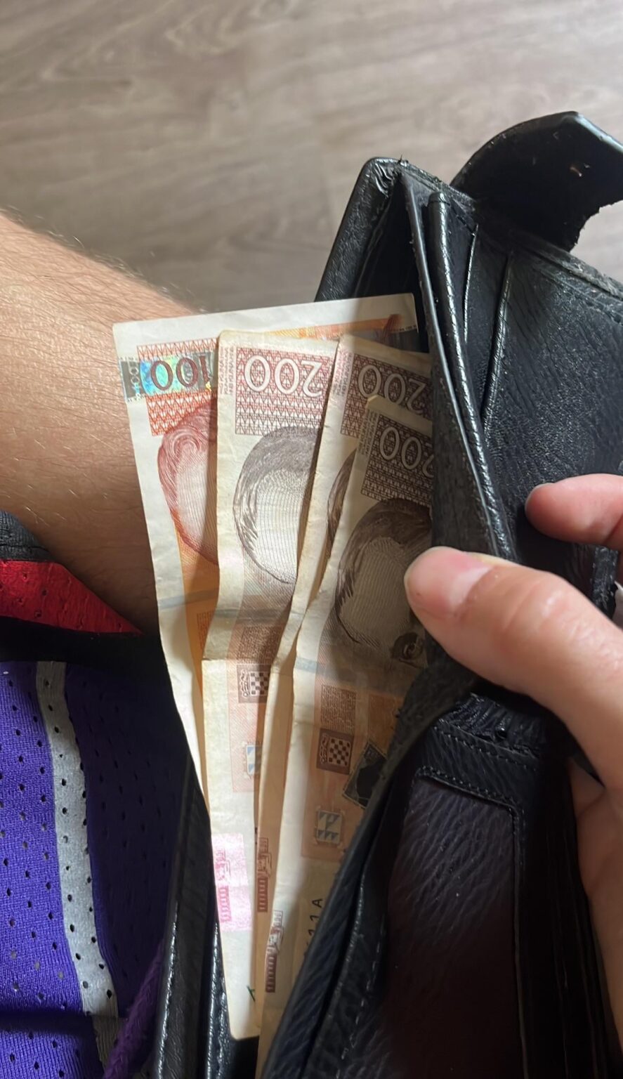 Bewerten Sie alte Brieftaschen!