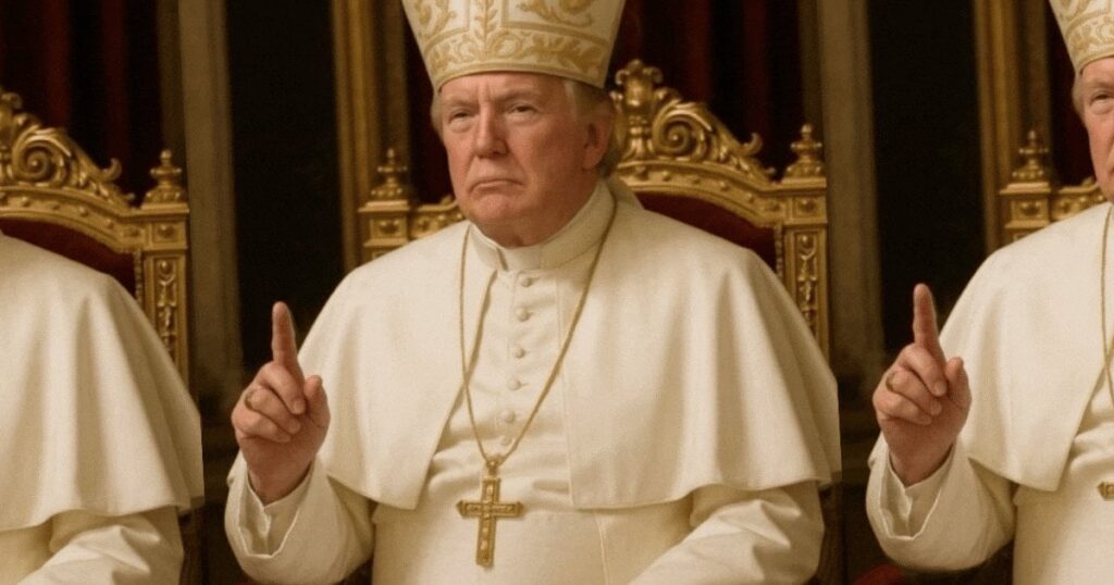 Maga schmilzt über Trumps "respektlos" Papstpost