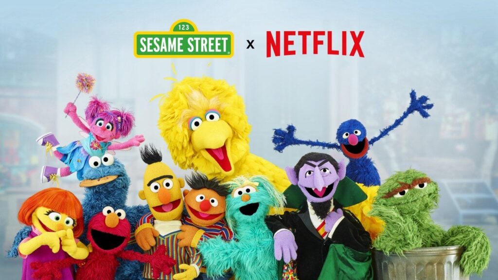 "Sesame Street" gespeichert, ist ein neues Streaming -Deal mit Netflix