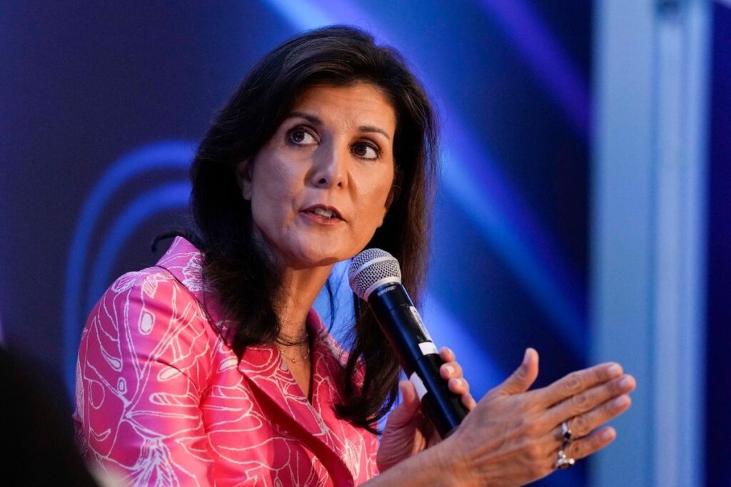 Wir wollen Geschäfte mit anderen Ländern machen, aber "es ist gerade einfach unordentlich", sagt Nikki Haley gegenüber dem B7 -Gipfel in Ottawa