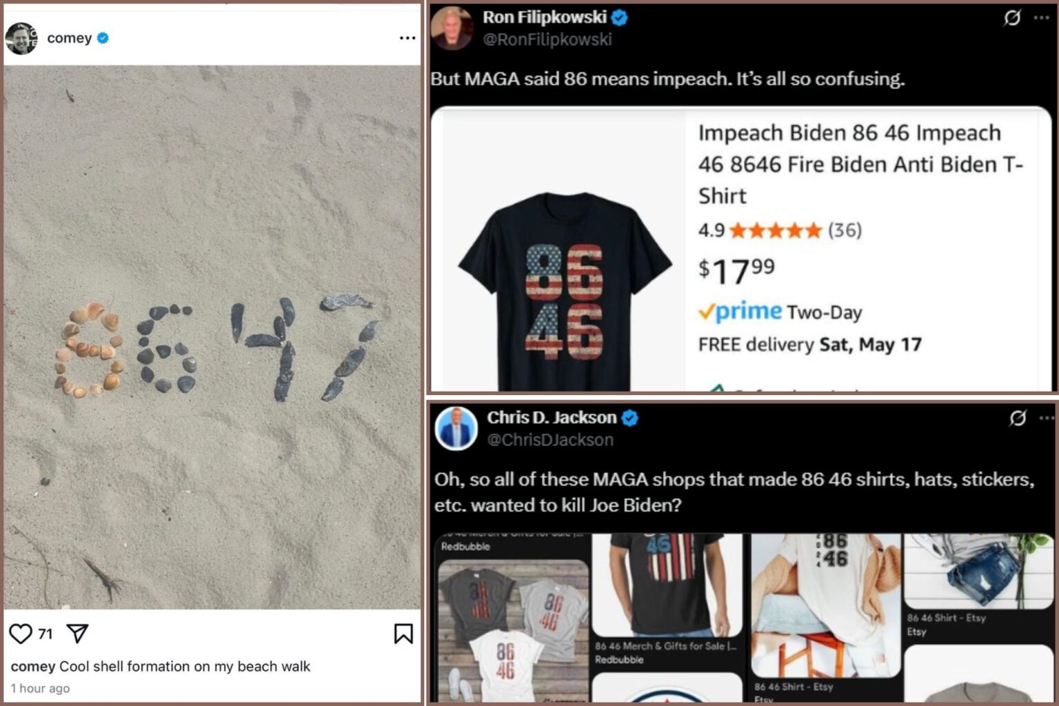 Die Konservativen forderten aus Protest von Biden nach dem Rückschlag gegen Comeys ’86 47 ‚Post:‘ Hör auf, scheinheilig zu sein ‚ Die Konservativen forderten aus Protest von Biden nach dem Rückschlag gegen Comeys '86 47 'Post:' Hör auf, scheinheilig zu sein '