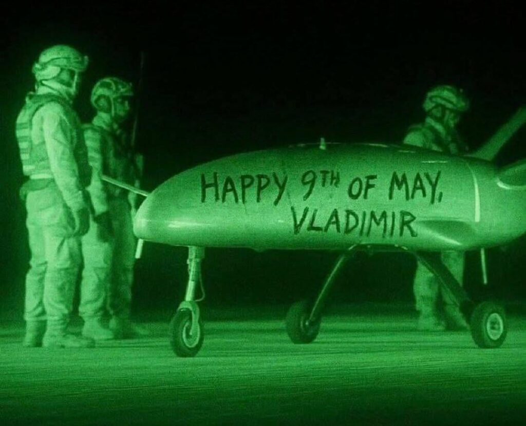 UA Long-Range An-196 Liutyi UAV-Einheit gesendet eine Nachricht an Putin 07.05.2025