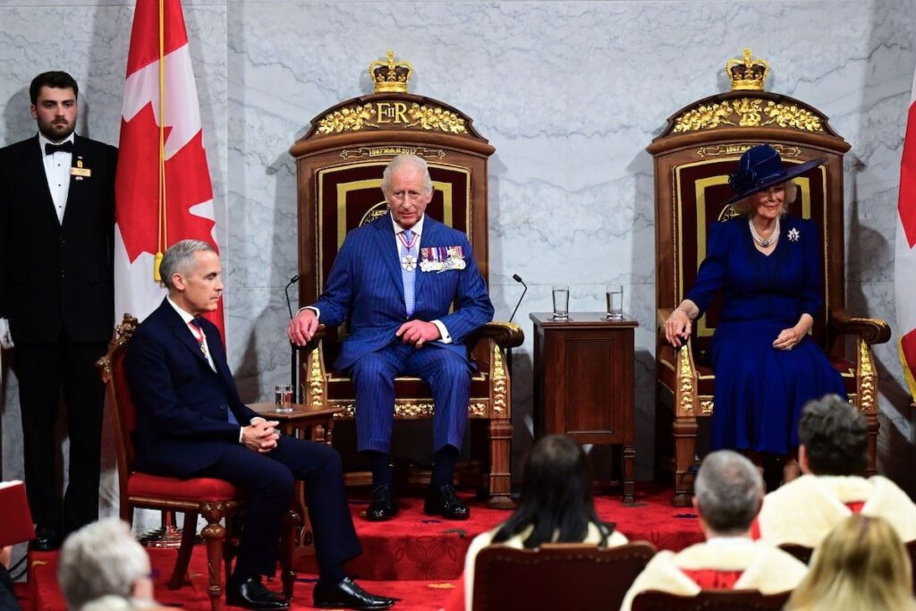König Charles behauptet Kanadas Souveränität in der Thronrede