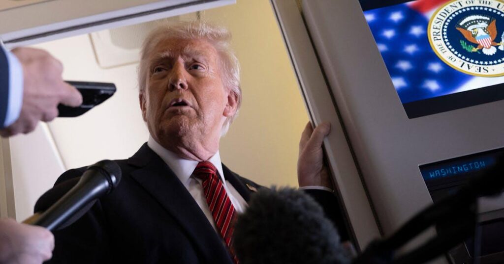 Trump verliert es wegen Pushback gegen Katar Private Jet-Donald Trump besteht weiterhin darauf, dass er es verdient, den nicht so freien Luxusjet zu bekommen.
