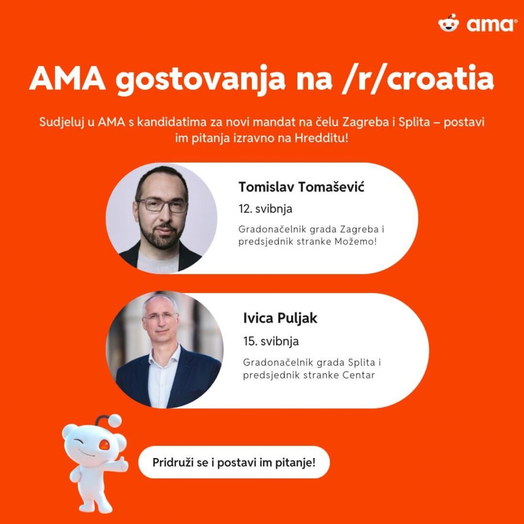 AMA -Ankündigung: Tomislav Tomasevic und Ivica Puljak AMA -Ankündigung: Tomislav Tomasevic und Ivica Puljak
