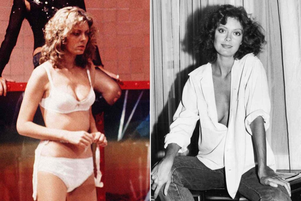 Susan Sarandon packte ‚Antibabypillen und meine Zahnbürste‘, während sie während des felsigen Horror -Shootings in London bewegte Susan Sarandon packte 'Antibabypillen und meine Zahnbürste', während sie während des felsigen Horror -Shootings in London bewegte