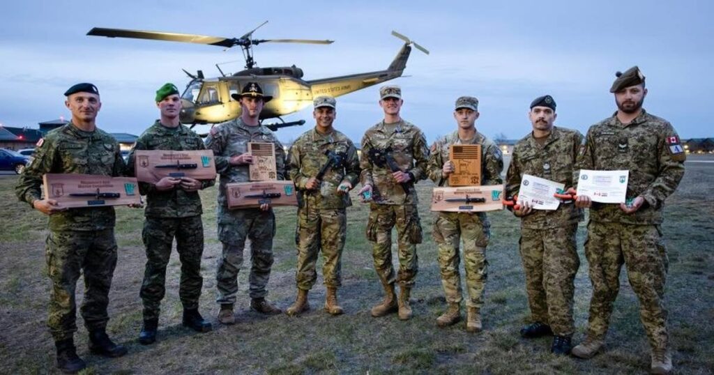 Josip Jurjevic ist der beste Krieger: ein Soldat aus Kroatien zuerst in einem extremen Wettbewerb in den USA