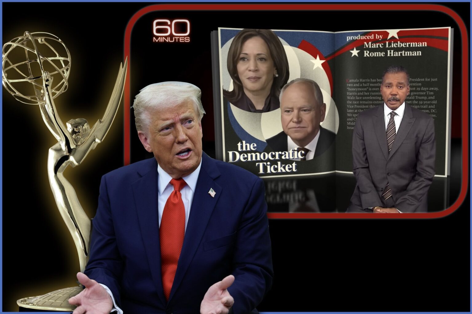Kamala Harris -Interview für Emmy nominiert, nachdem Trump CBS wegen irreführender Bearbeitung desselben Interviews verklagt hatte Kamala Harris -Interview für Emmy nominiert, nachdem Trump CBS wegen irreführender Bearbeitung desselben Interviews verklagt hatte