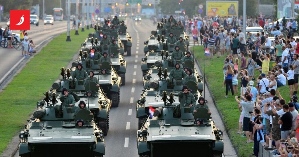 Gepostet wo und wann wird ein Militär anlässlich des 30. Jahrestags des Sturms ein Militärmarsch