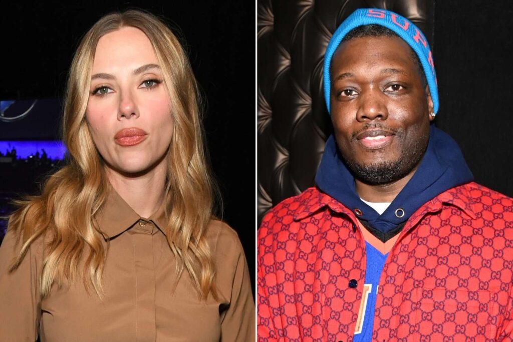 Scarlett Johansson weist hin, dass sie nach Roastbeef -Witz "Verbrennung" Michael Che 'Back' "verbrennen wird:" Vergeltung sollte zu erwarten "werden"