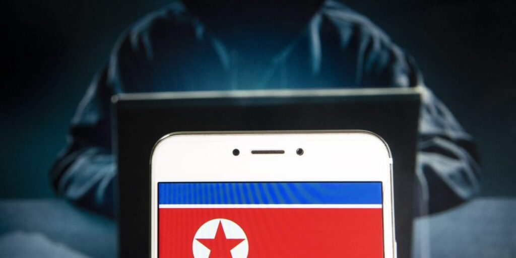 Der nordkoreanische Agent beantragt einen Job bei Kraken.