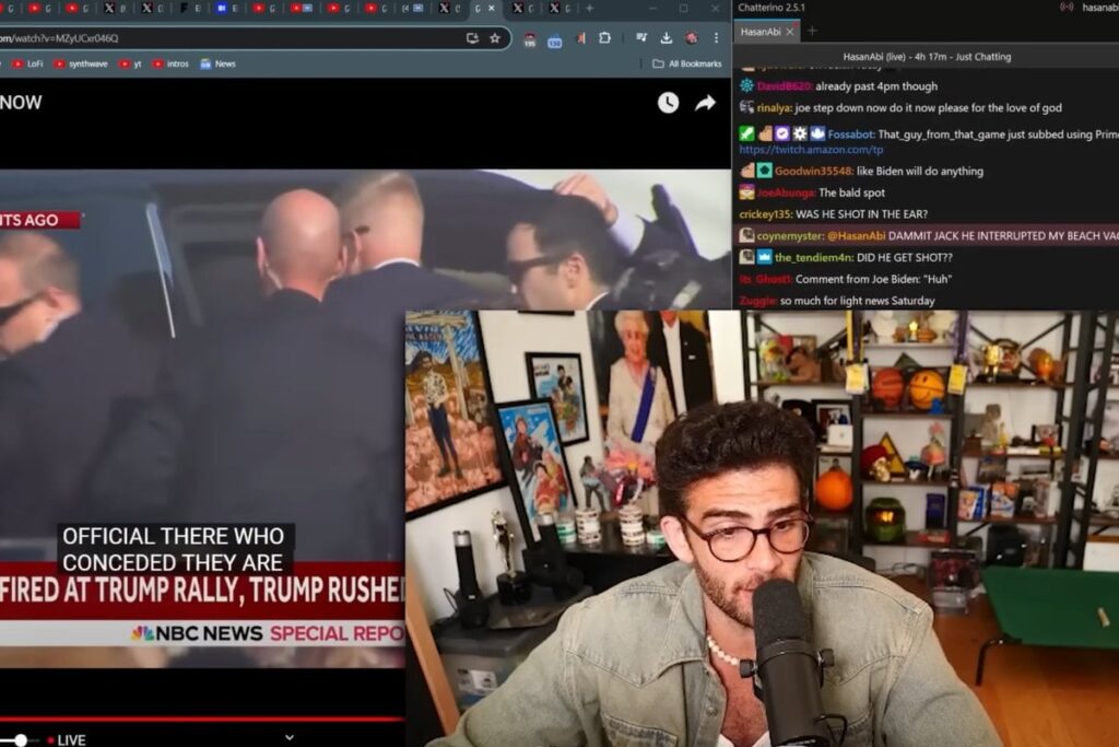 Hasan Piker bittet Demokraten, "wütend" zu werden und mit Trump zu kämpfen