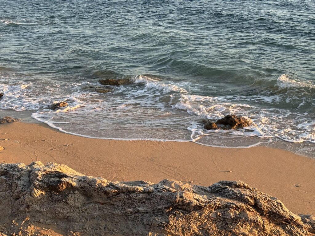 Auf der Insel gehen