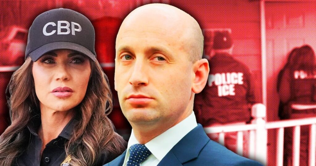 Stephen Miller hat es total verloren und Einwanderungsbeamte anschreit, weil sie nicht genügend Verhaftungen vorgenommen haben Stephen Miller hat es total verloren und Einwanderungsbeamte anschreit, weil sie nicht genügend Verhaftungen vorgenommen haben