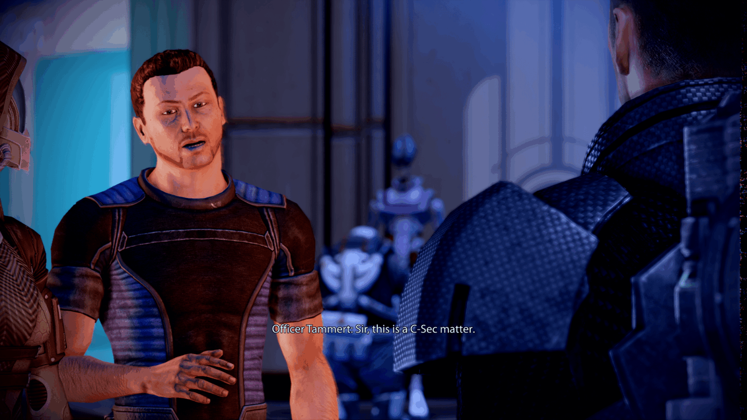 Tammert -Charakter in Mass Effect 2. Ist es nicht ein rein estnischer Nachname?