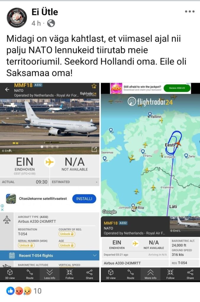 In diesem Moment, wenn Sie russische Propaganda + Chemtrails anstelle von Gehirn haben und nichts darüber wissen, was los ist