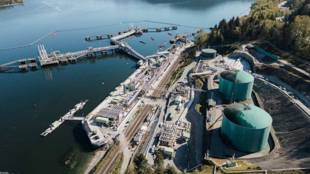 China wird zum wichtigsten kanadischen Ölkunden, der von Trans Mountain transportiert wird