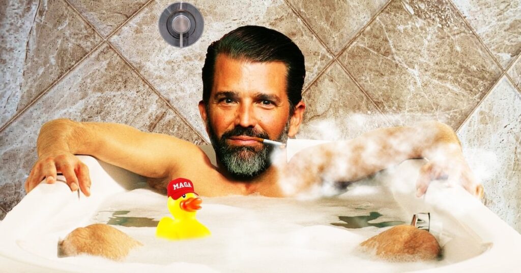 Das Weiße Haus flippt über Don Jr. aus, der mit Hunter verglichen wird