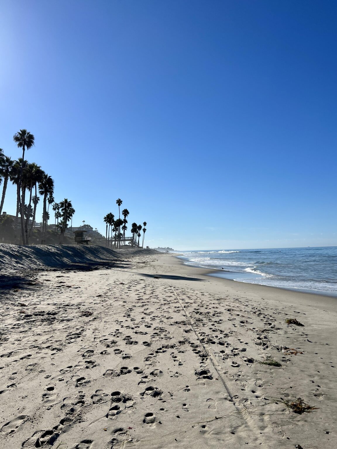 Guten Tag, um am Strand zu sein. San Clemente, ca.
