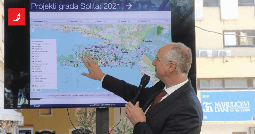 Puljak führte ein Programm für Split ein