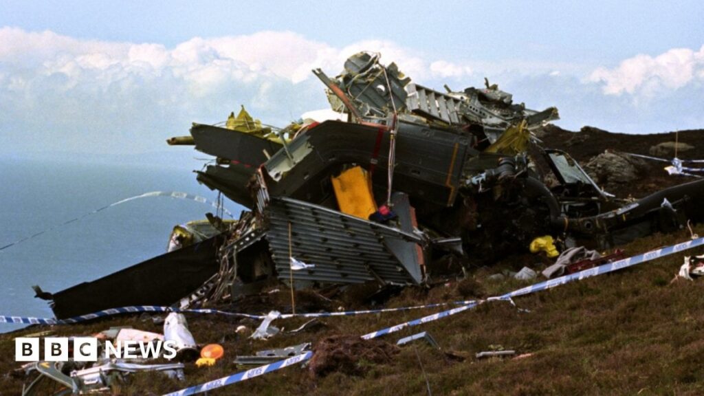 Chinook-Crash-Familien fordern die Veröffentlichung einer 100-jährigen versiegelten Datei