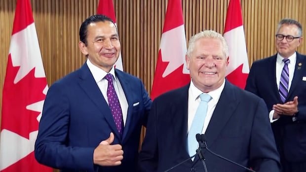 Ontario, Manitoba, stimmt zu, den interprovinziellen Handel zu steigern und mit dem US Tarif Crunch zu konfrontieren