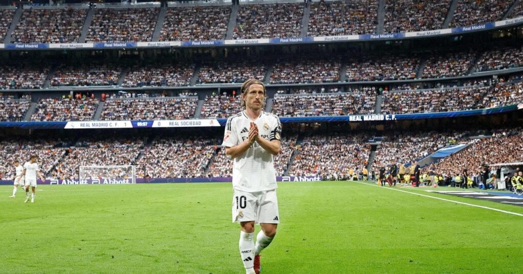 Letztes Modric -Spiel