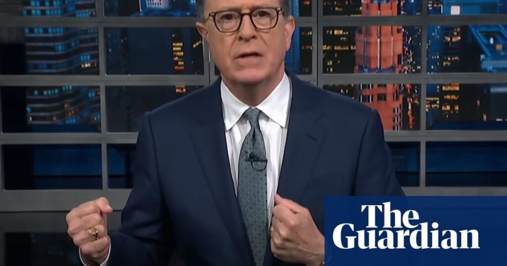 Stephen Colbert über Trumps "Big, Beautiful Bill": "Wie der Husky -Typ in einem männlichen Strip Club"