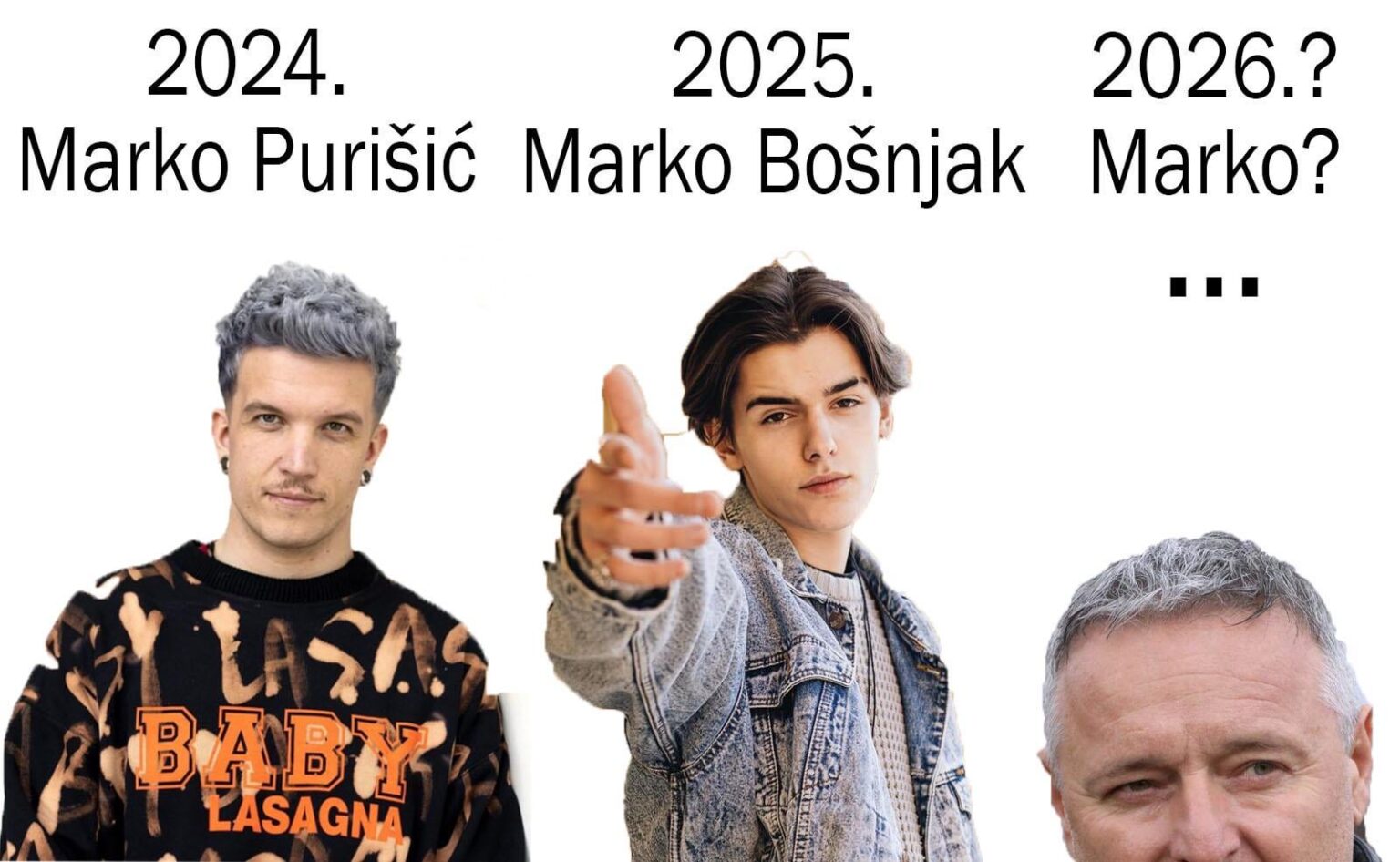 Ich bin das dritte Jahr in Folge, dass wir Mark senden