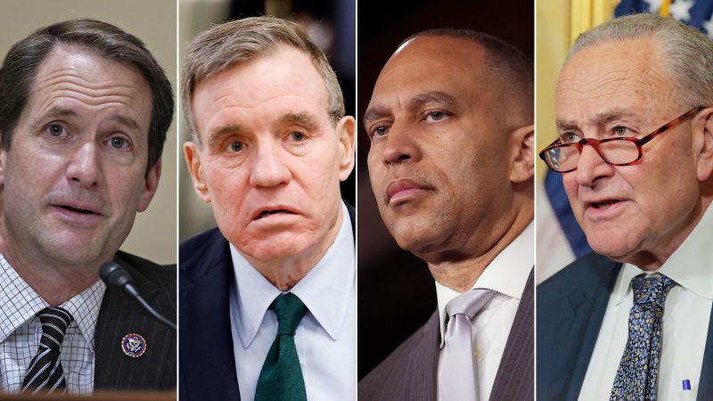 Trump Administration informierte die Top -Republikaner vor dem Iran, aber keine Demokraten