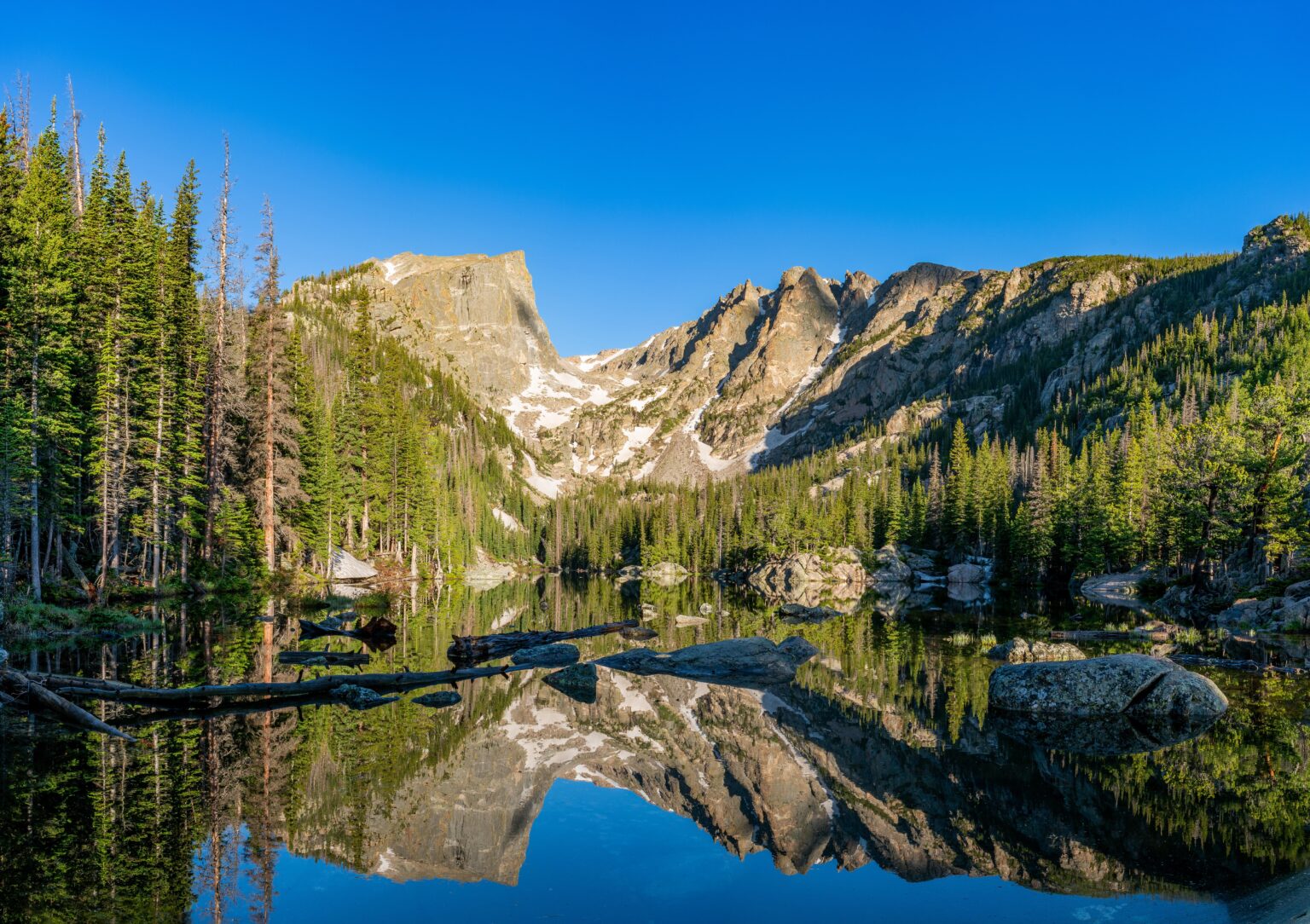 Traumsee vorbei in den schönen Colorado
