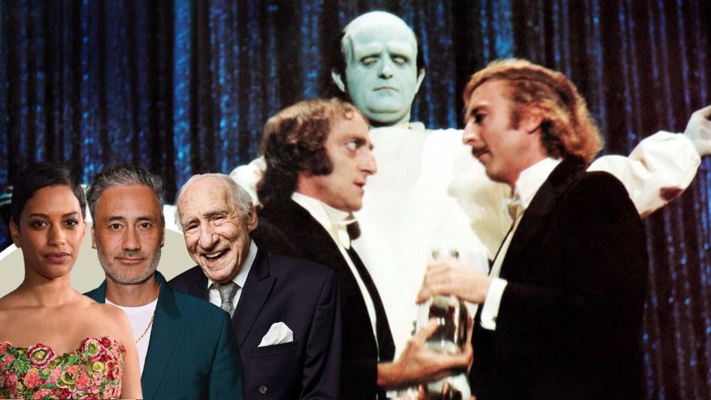 "Sehr junge Frankenstein" -Serie von Mel Brooks, "Was wir im Shadows" -Team nähern