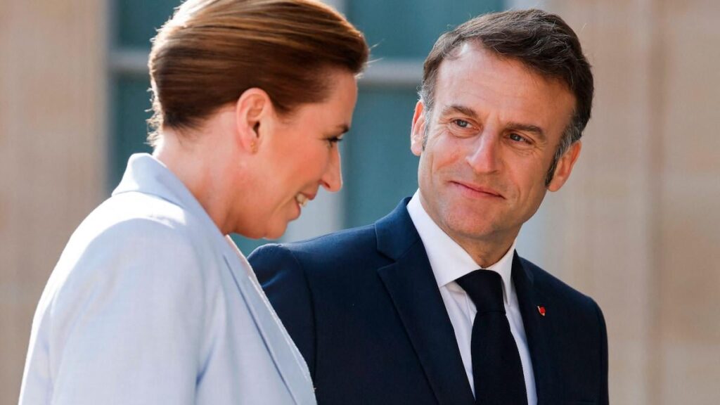 Heute landet eines der schweren Jungen Europas in Grönland [Macron]
