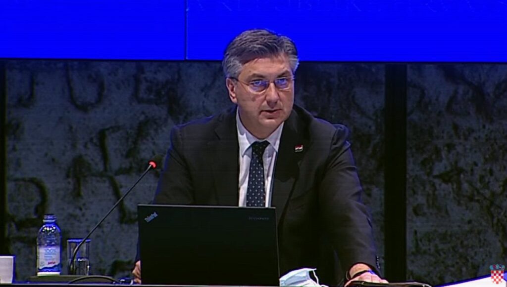 Plenkovic erhielt keine Ehrendoktorate, sondern eine Plakette der Universität: "Es ist eine Anerkennung"