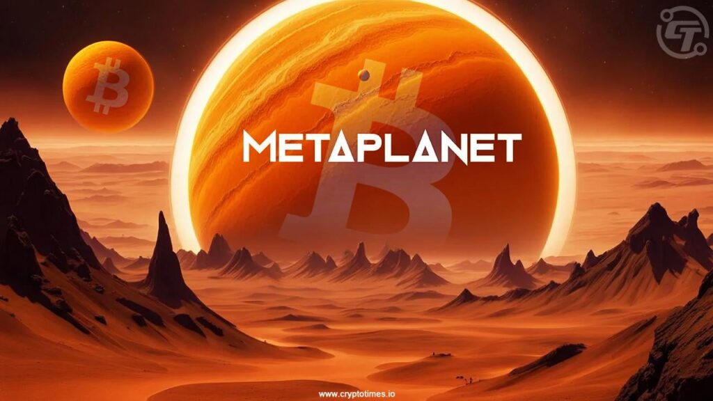 Metaplanet überholt Tesla mit 12.345 BTC, wird Nr. 7 Bitcoin -Halter Metaplanet überholt Tesla mit 12.345 BTC, wird Nr. 7 Bitcoin -Halter