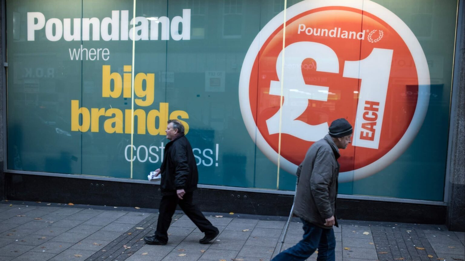 Poundland wurde für weniger als 1 £ verkauft