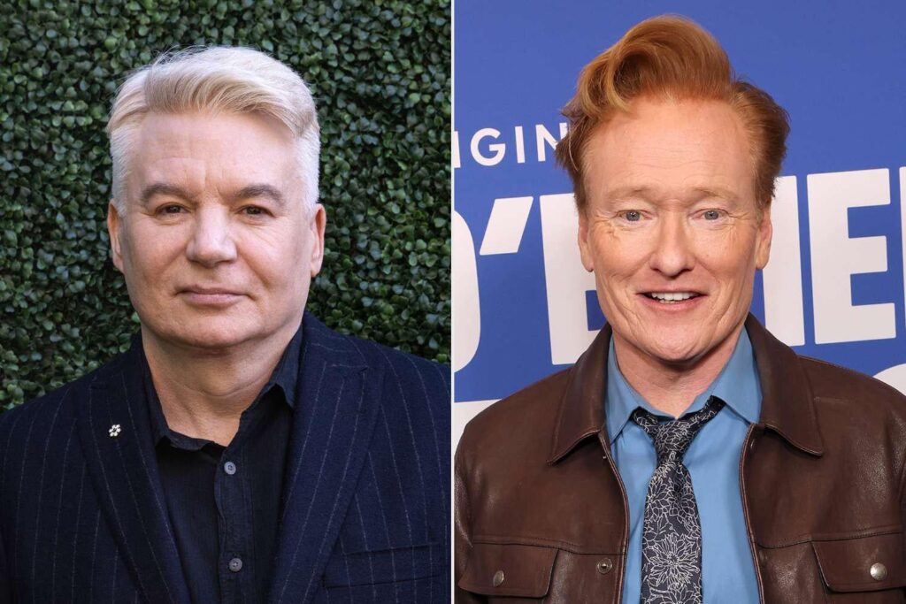 Mike Myers würde eine Depression wegen geschnittener SNL -Skizzen "in eine Depression gehen", bis ein Witz von Conan O'Brien ihn veränderte. "Er hat mir beigebracht, wie man sagt: 'Okay. Es ist nicht das Ende der Welt'", sagte Myers über O'Brien.